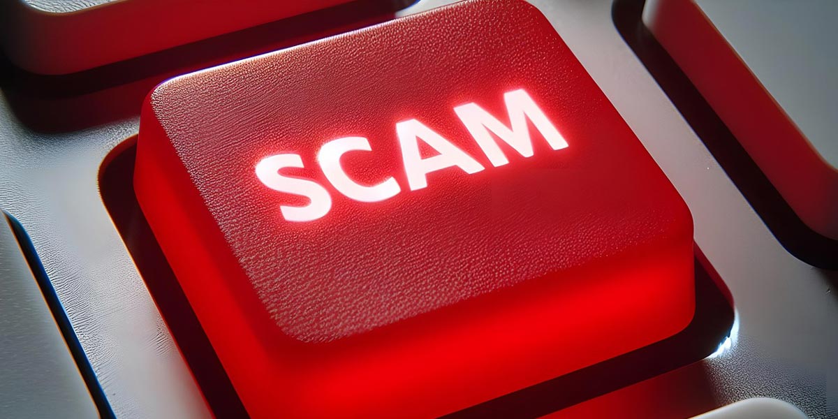 Holiday scams can be disguised as holiday cheer through a phishing email.