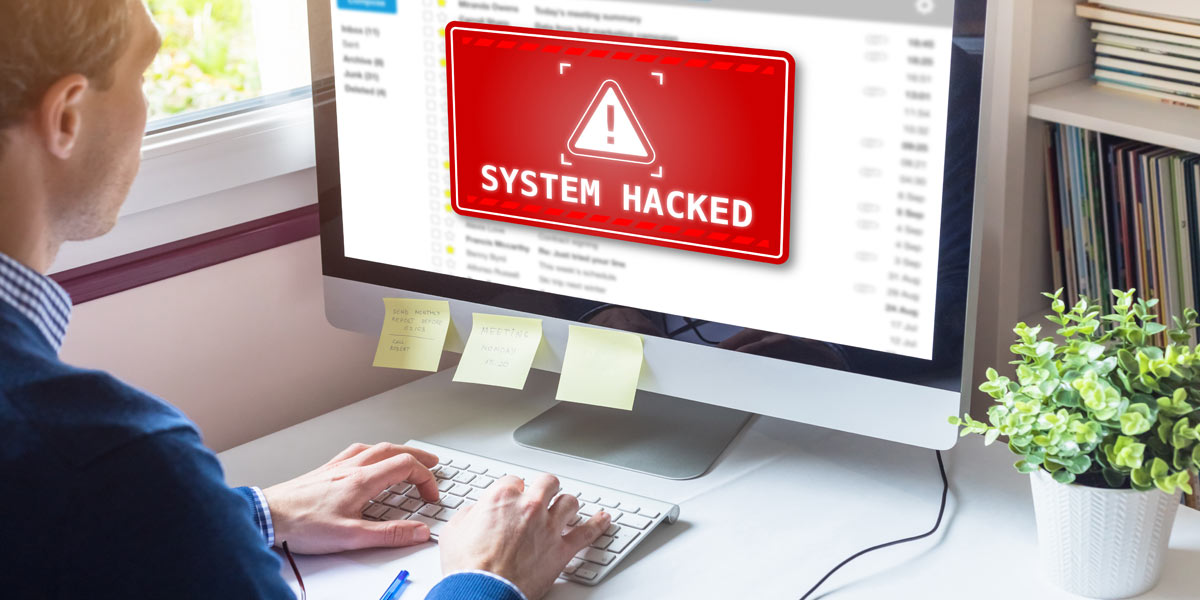 Small businesses can get targeted by hackers with cyberattacks.