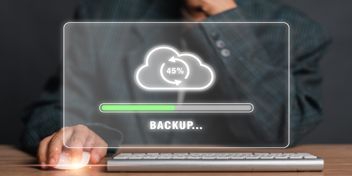 To make sure your hybrid work environment is secure is to make sure your data is continually backed up.